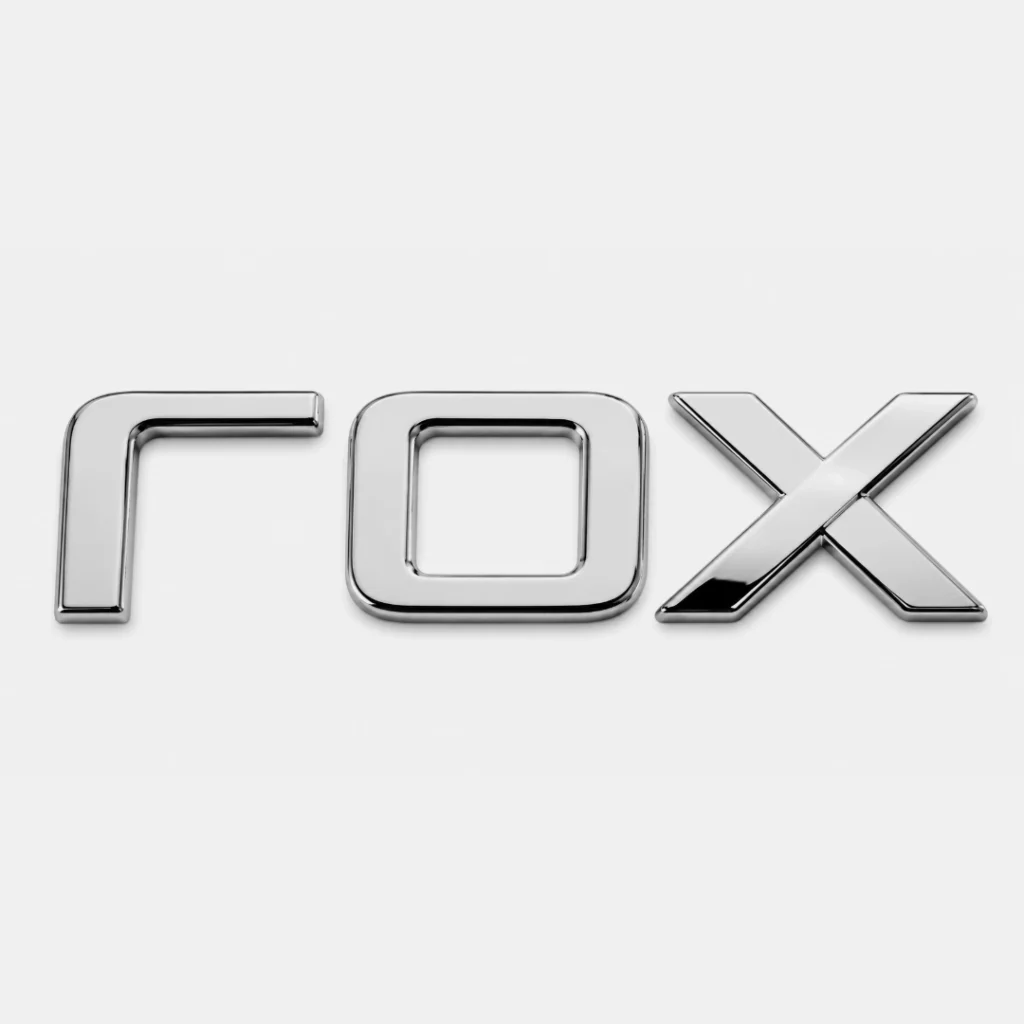 ROX Logo Silver